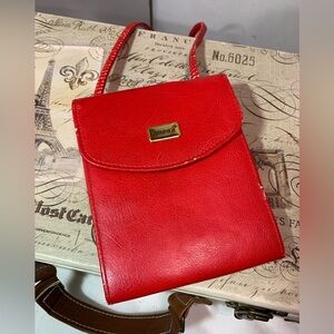 Mundi Small Red Crossbody Purse